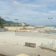 Back-up Area, RORO Ramp, Site Development - Port of Dapa, Surigao del Norte